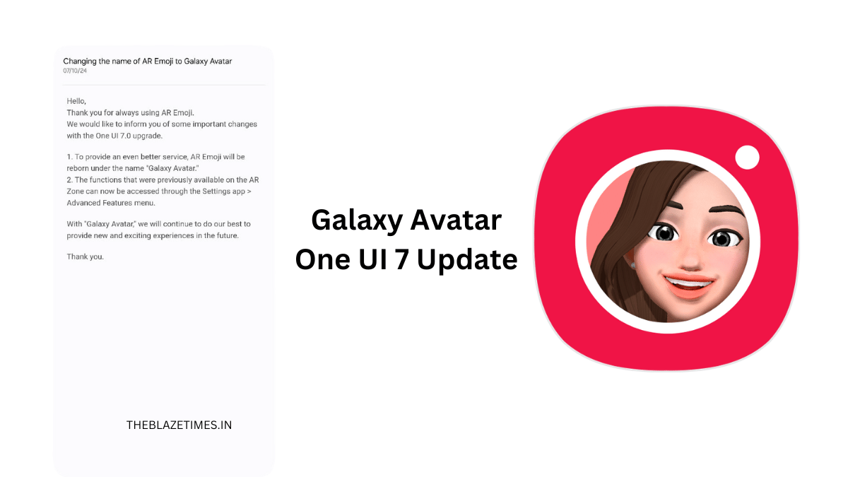 Galaxy Avatar One UI 7 Update Features