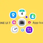 One UI 7 vs One UI 6 App Icons Comparison