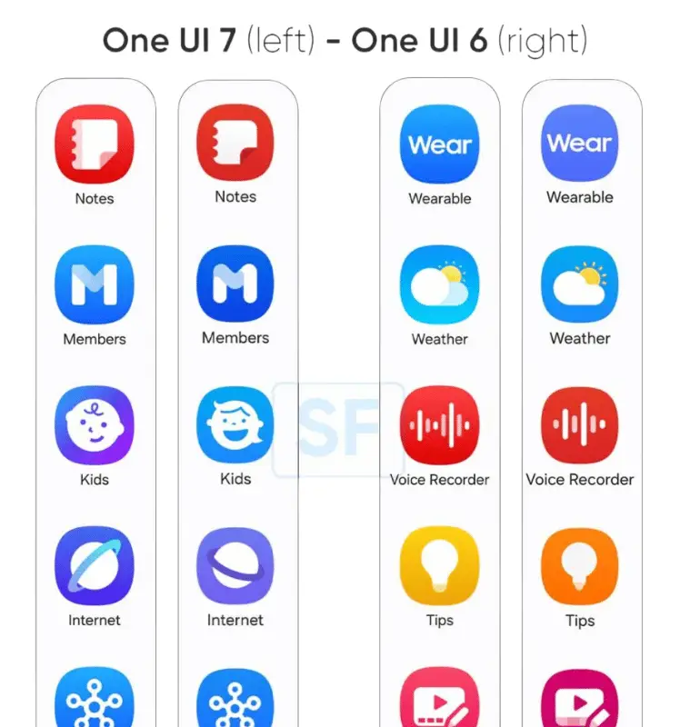 One UI 7 Expert RAW App Icon Update