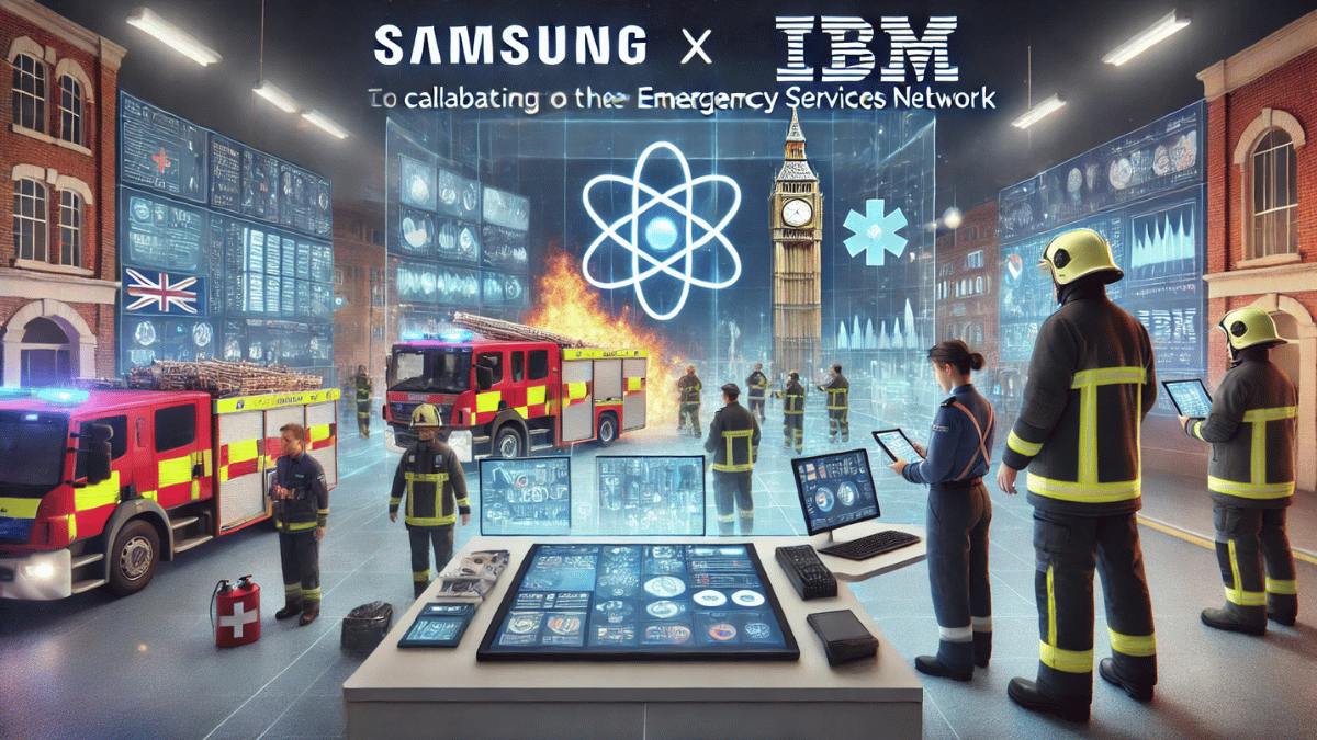 Samsung and IBM Collaboration Enhancing UK Emergency Services Network